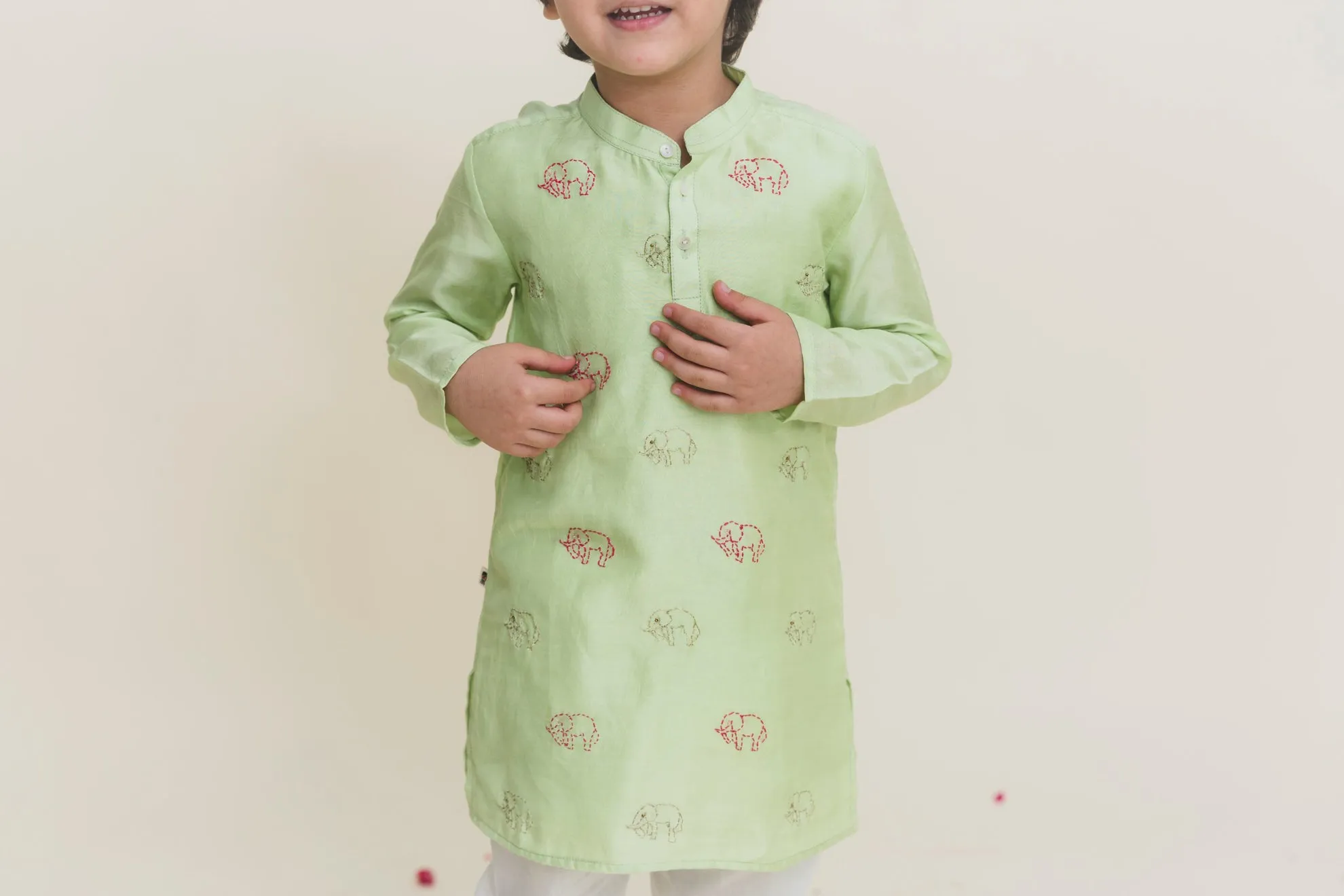 Pre-Festive Katha Kurta Pajama