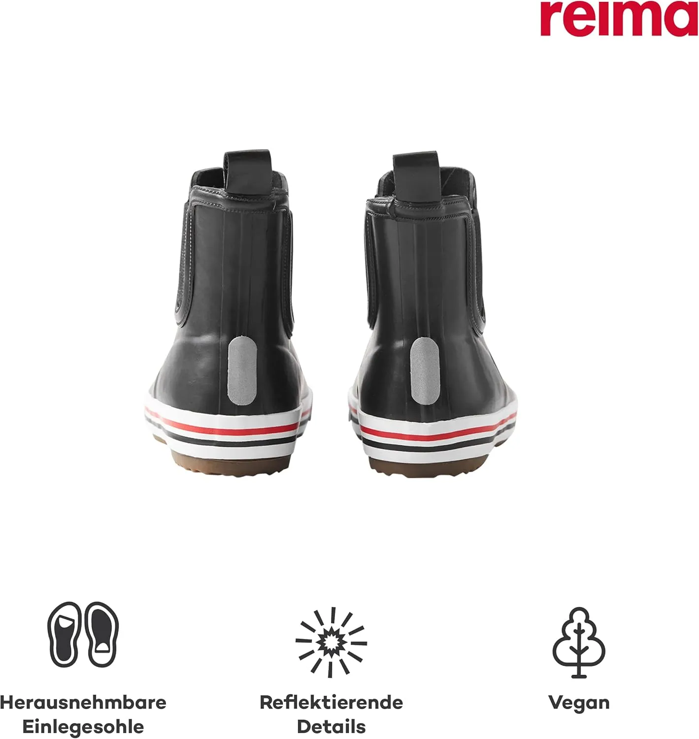 Reima Ankles Waterproof Low Cut Rain Boots Outdoor Rubber Boot for Kids