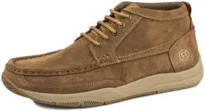 ROPER Mens Tan Leather Clear Cut 2 Ankle Boots 11 EE