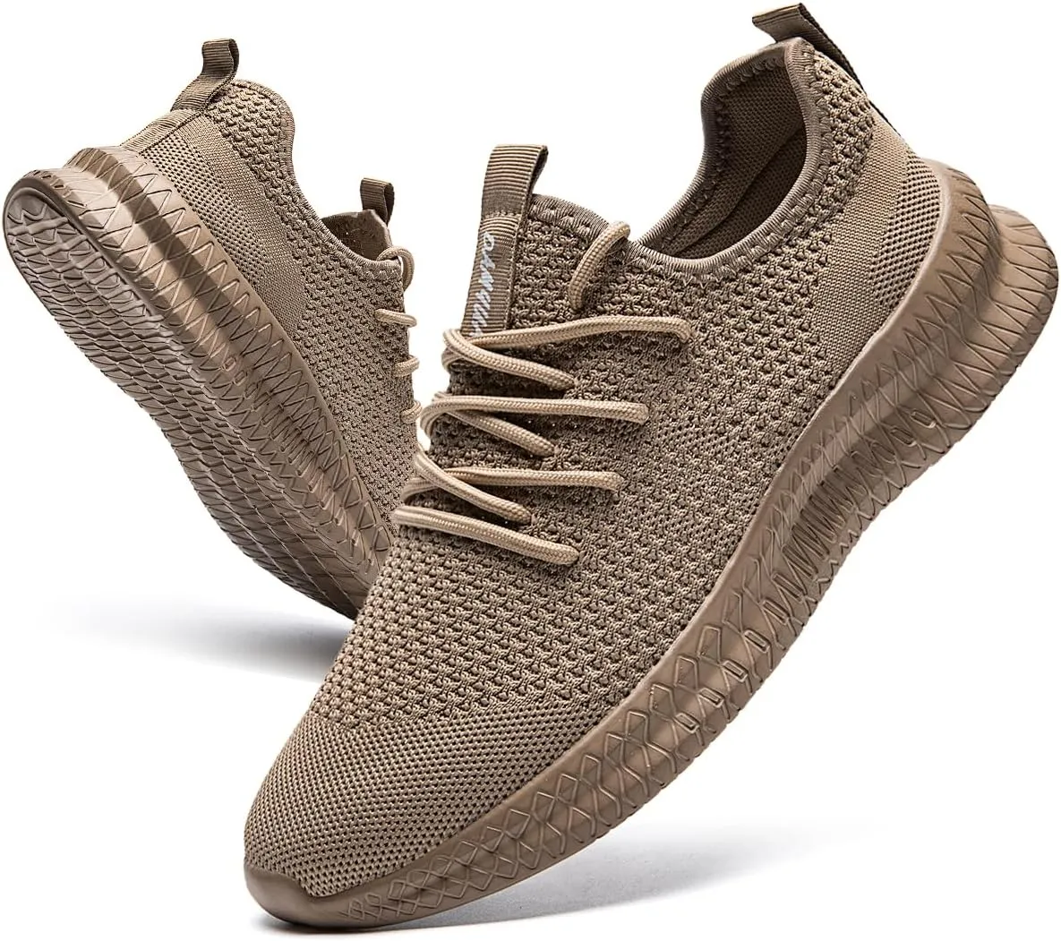 Running Shoes for Men Casual Slip On Tennis Walking Gym Workout Shoes Lightweight Breathable Non Slip Hiking Sport Athletic Fashion Sneakers