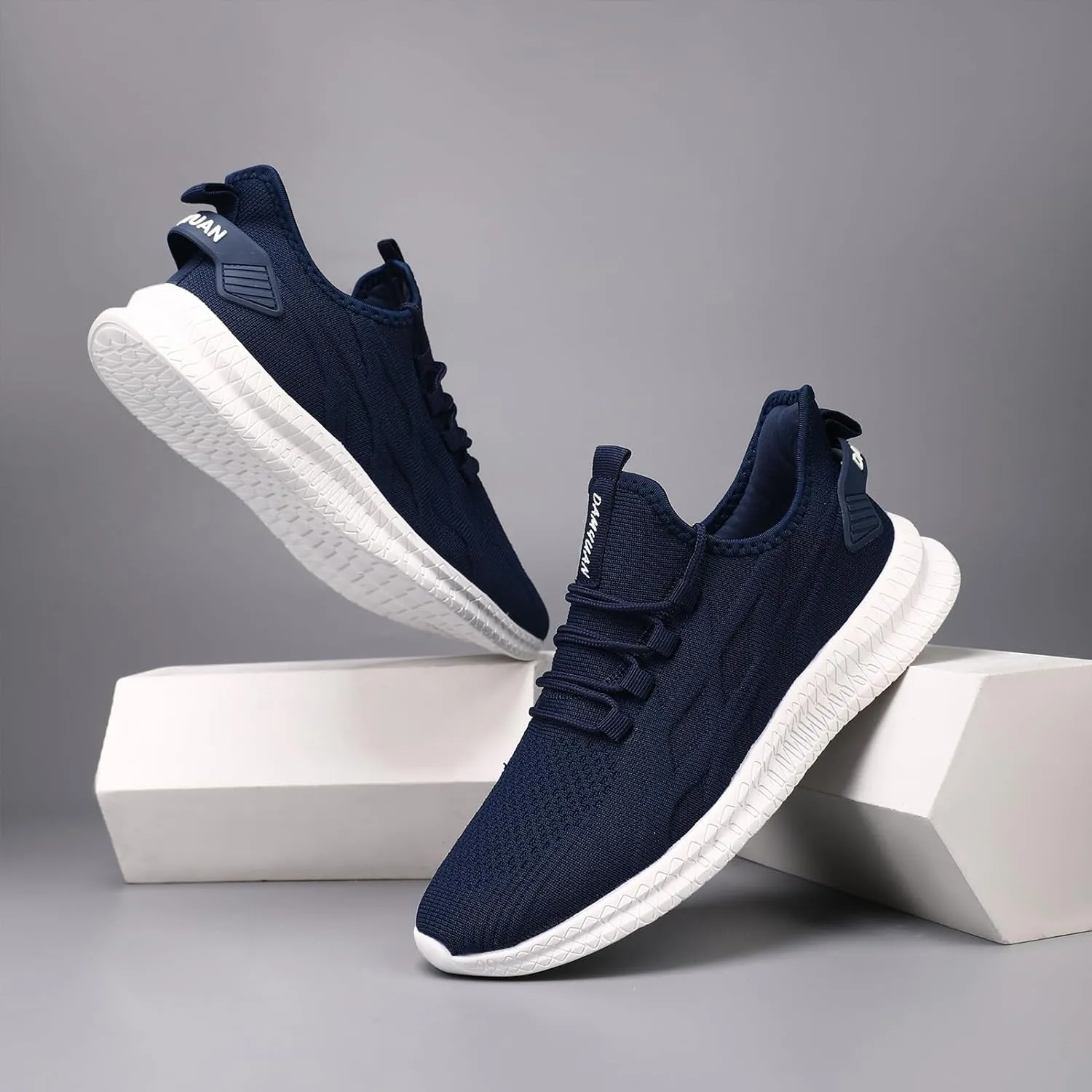 Running Shoes for Men Tennis Mens Sneakers Gym Workout Lightweight Walking Casual Athletic Slip On Shoes