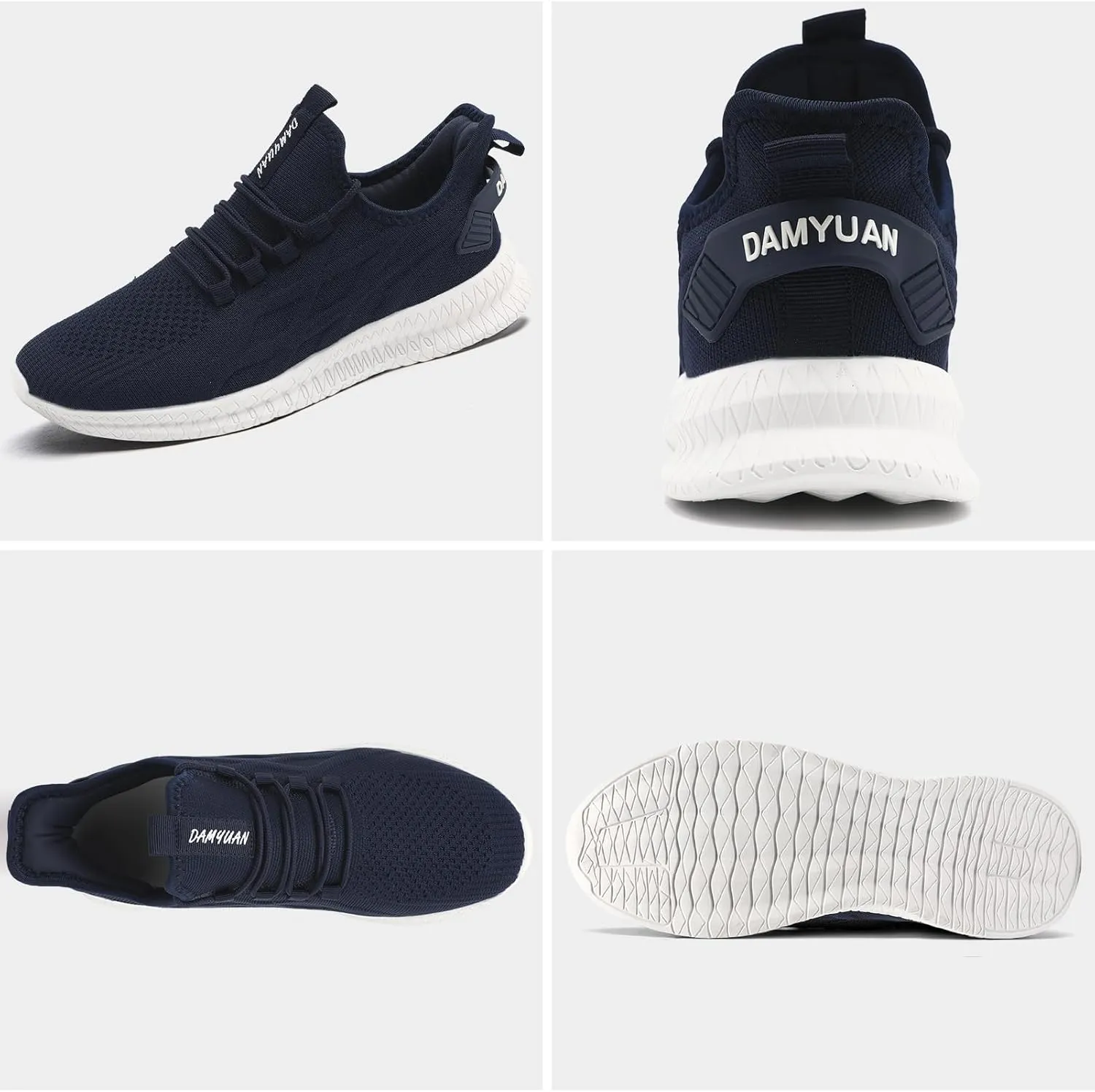 Running Shoes for Men Tennis Mens Sneakers Gym Workout Lightweight Walking Casual Athletic Slip On Shoes