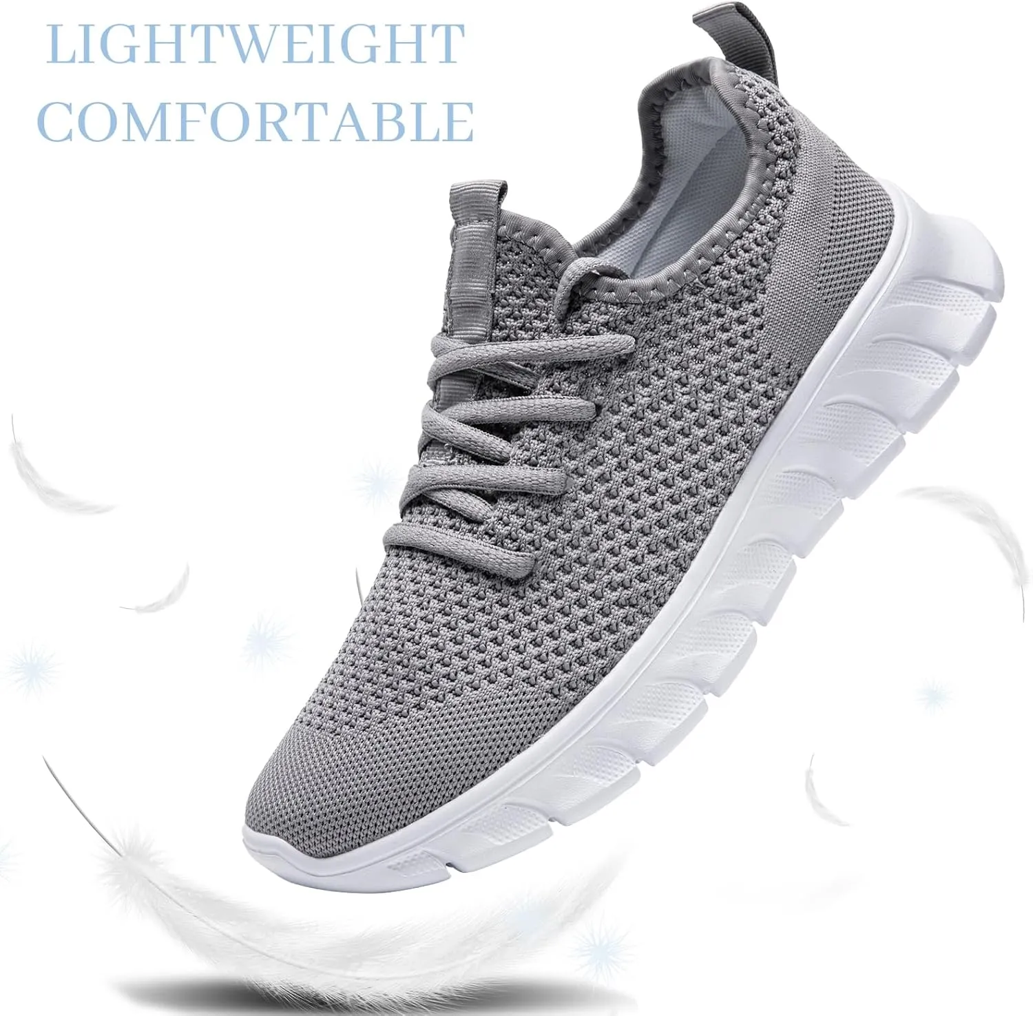 Running Shoes for Men Womens Walking Tennis Gym Sneakers Slip On Comfortable Lightweight Athletic Workout Fashion Sports Shoes