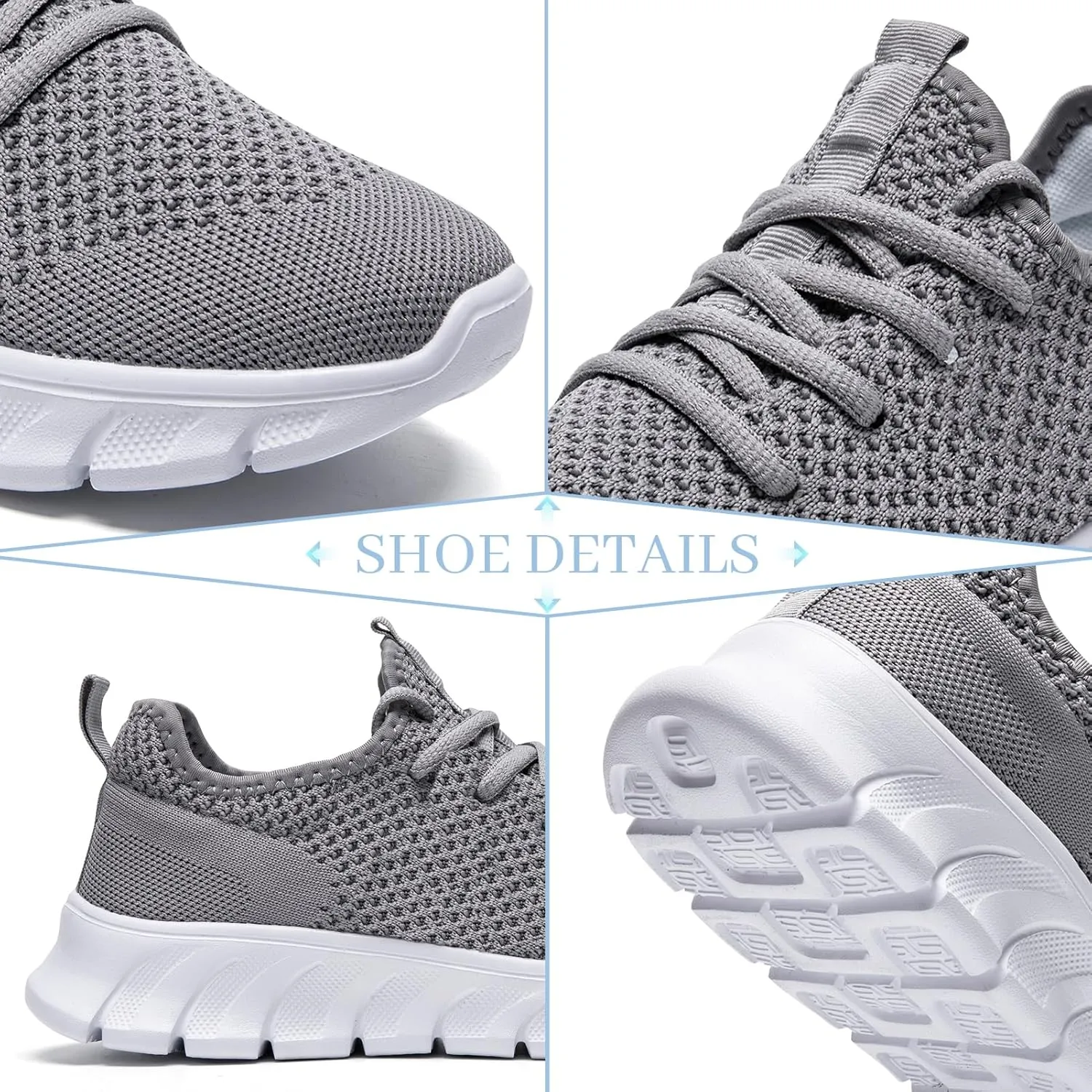 Running Shoes for Men Womens Walking Tennis Gym Sneakers Slip On Comfortable Lightweight Athletic Workout Fashion Sports Shoes