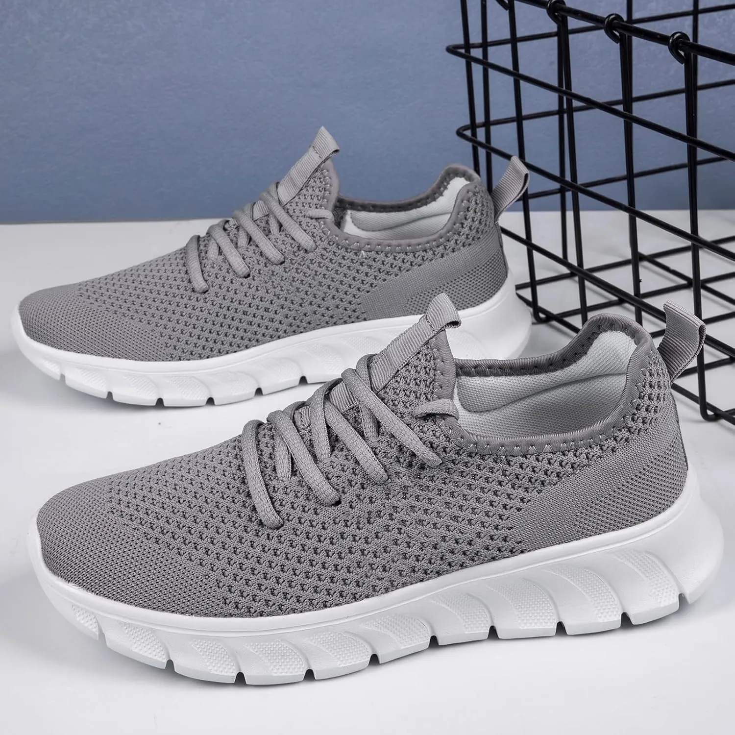 Running Shoes for Men Womens Walking Tennis Gym Sneakers Slip On Comfortable Lightweight Athletic Workout Fashion Sports Shoes