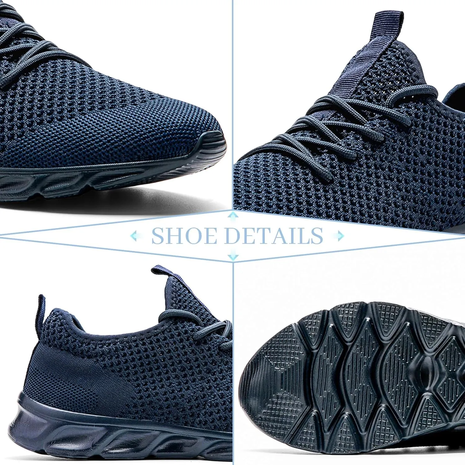 Running Shoes Mens Womens Walking Tennis Gym Sneakers Slip On Comfortable Lightweight Athletic Workout Casual Fashion Sports Shoes
