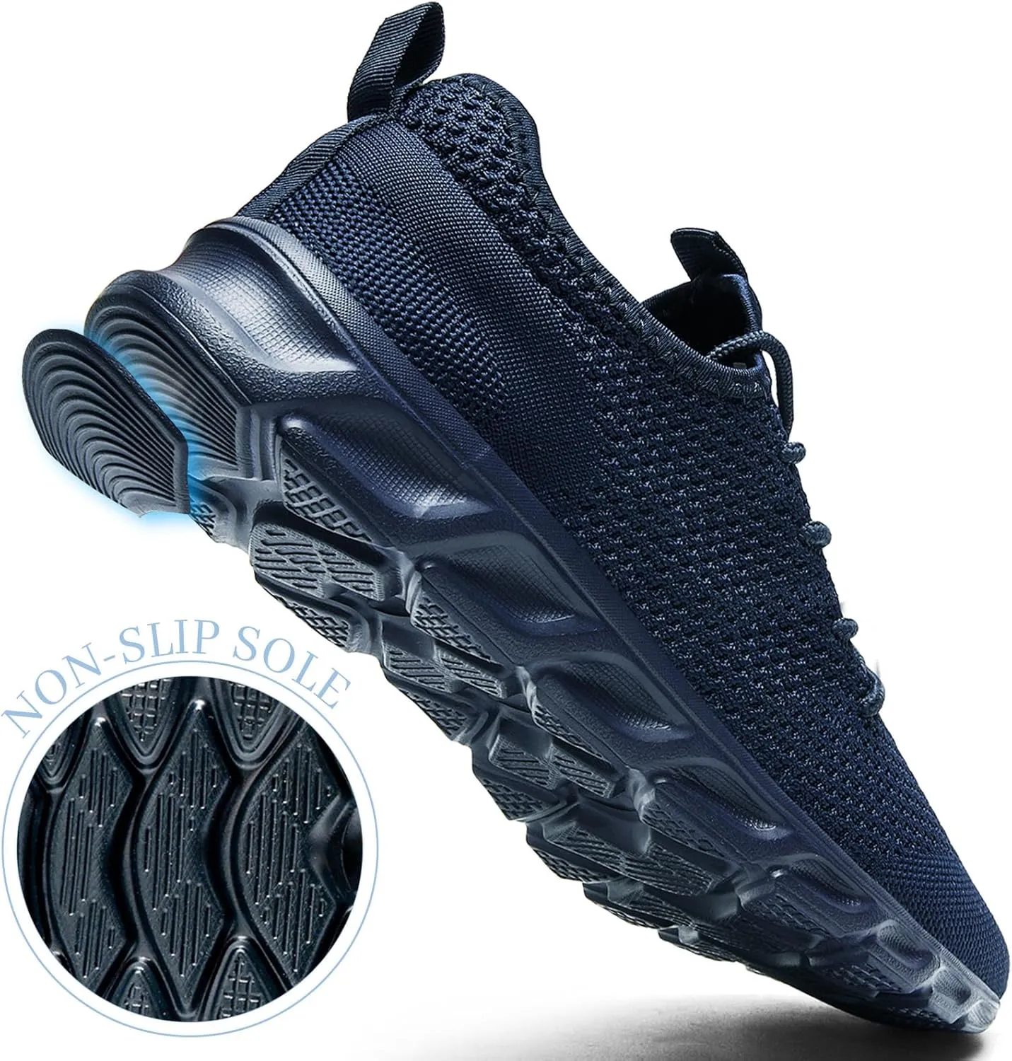 Running Shoes Mens Womens Walking Tennis Gym Sneakers Slip On Comfortable Lightweight Athletic Workout Casual Fashion Sports Shoes