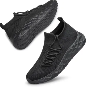 SILLENORTH Women's Walking Shoes Sock Sneakers Slip On Mesh Sport Running Shoes Casual Lightweight Shoes for Gym Work Jogging