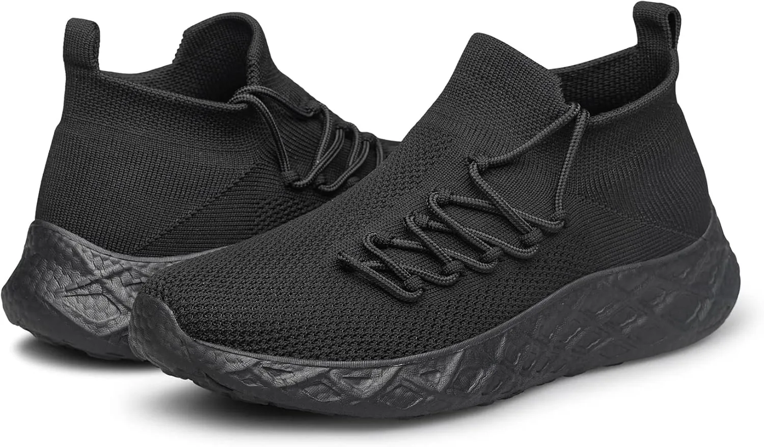 SILLENORTH Women's Walking Shoes Sock Sneakers Slip On Mesh Sport Running Shoes Casual Lightweight Shoes for Gym Work Jogging