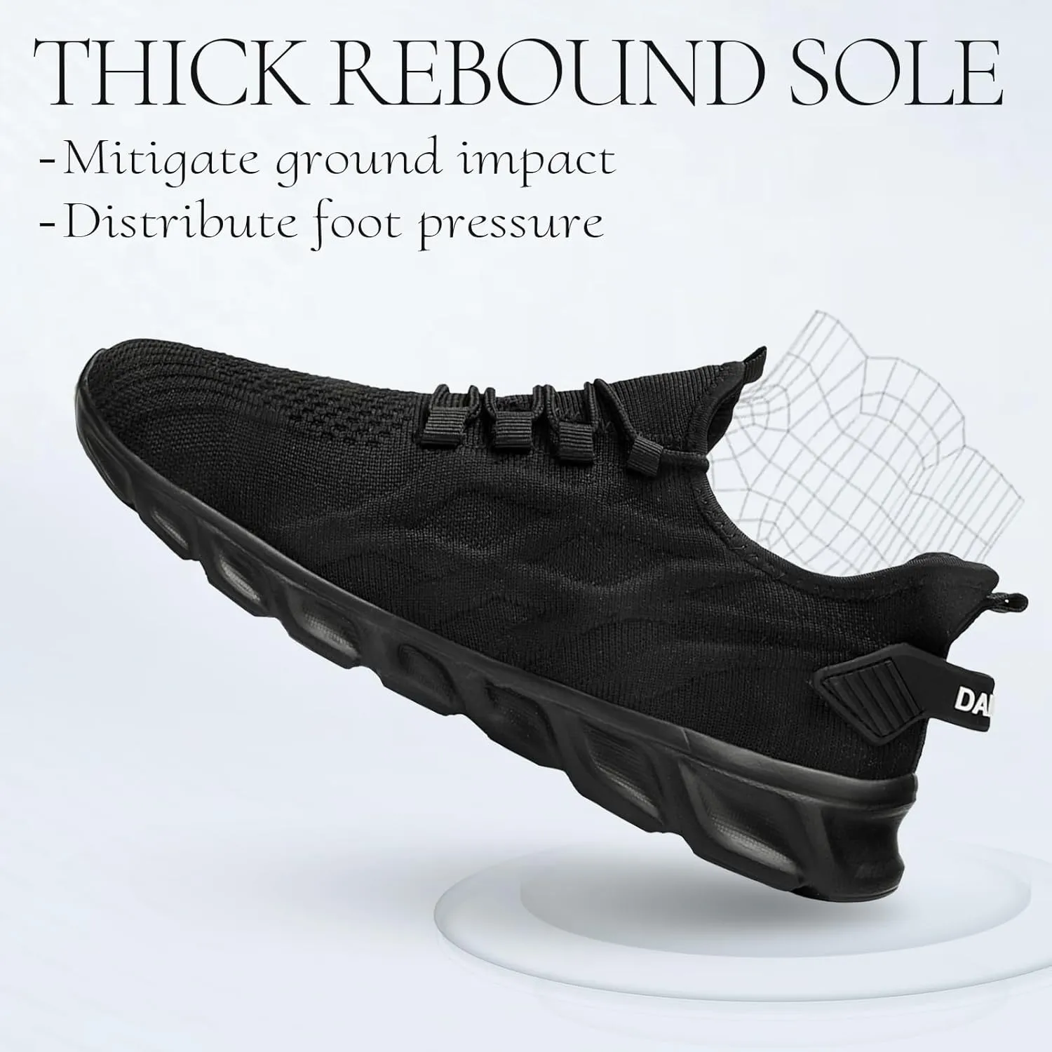 Sneakers for Men Running Casual Lightweight Tennis Walking Slip on Athletic Gym Workout Man Shoes Summer