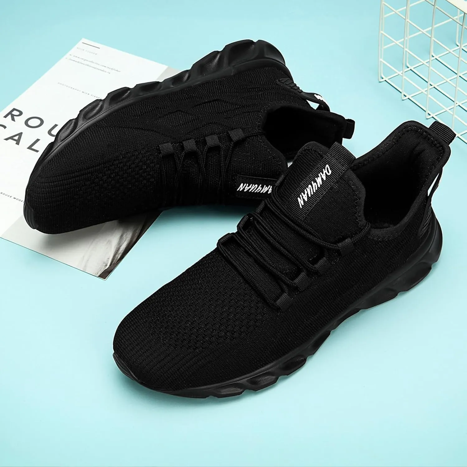 Sneakers for Men Running Casual Lightweight Tennis Walking Slip on Athletic Gym Workout Man Shoes Summer