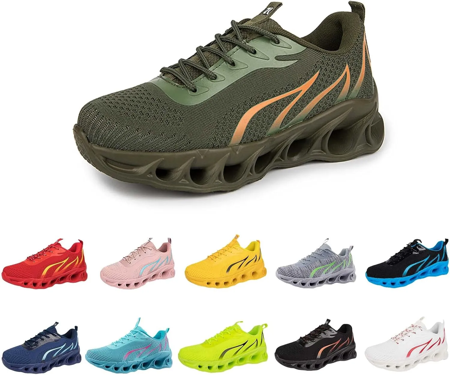 Softsfeel Women Relieve Foot Pain Perfect Walking Shoes Neuropathy Casual Fashion Sneakers Non Slip Orthopedic Slip On Running Shoes