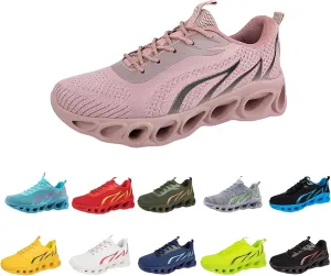 Softsfeel Women Relieve Foot Pain Perfect Walking Shoes Neuropathy Casual Fashion Sneakers Non Slip Orthopedic Slip On Running Shoes