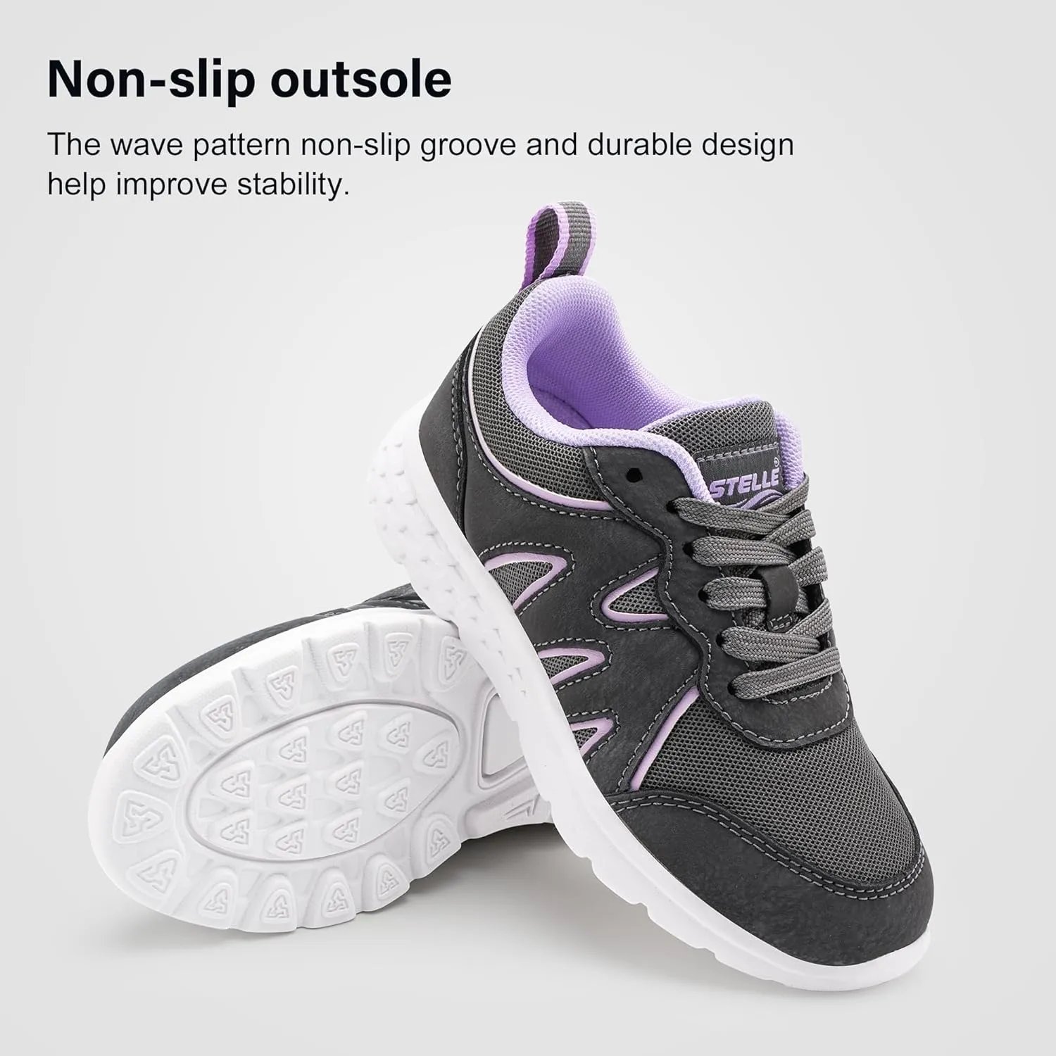 Stelle Kids Shoes Boys Girls Sneakers Tennis Shoes Walking Running Shoes Toddler/Little Kid/Big Kid