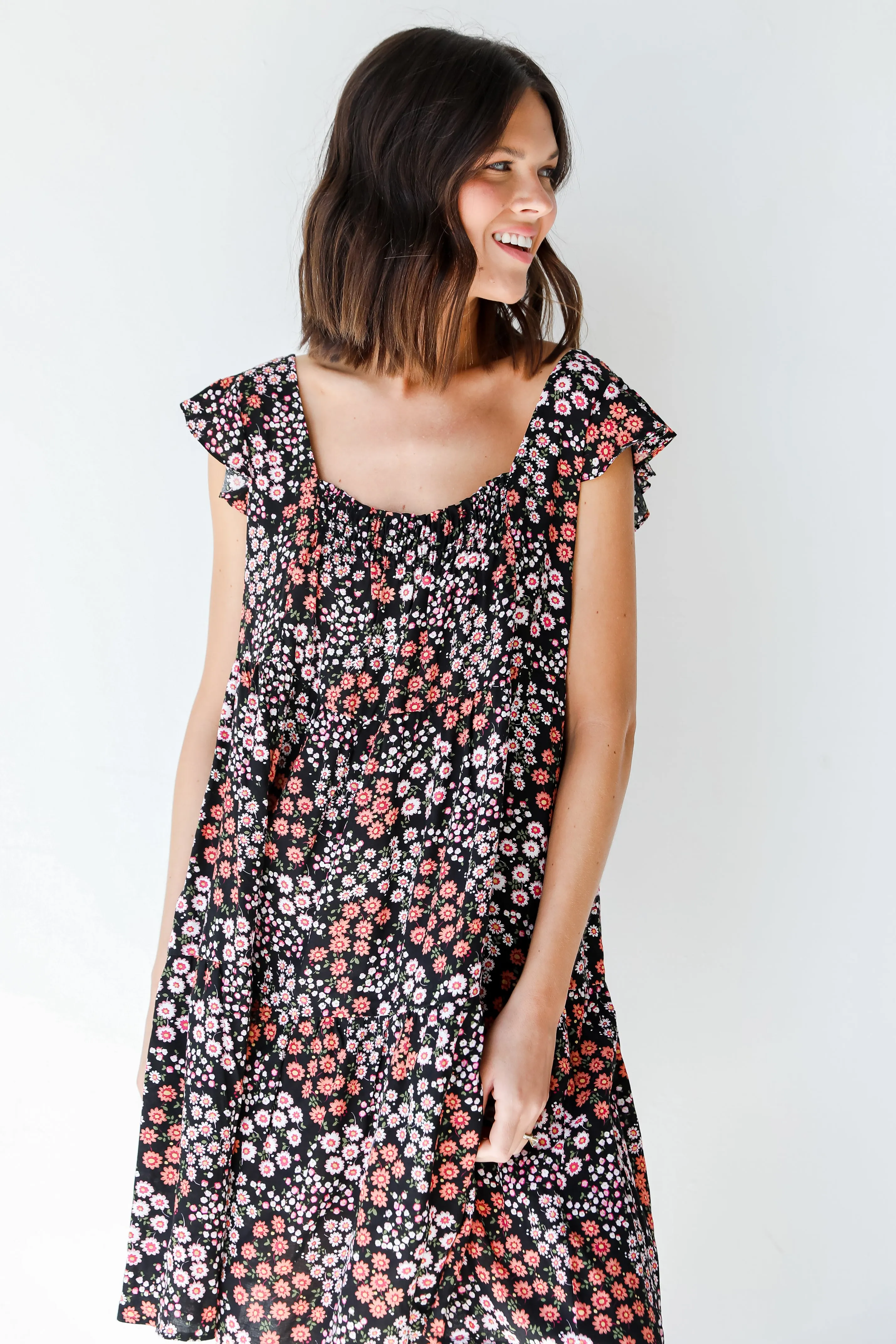 Summer Love Floral Mini Dress