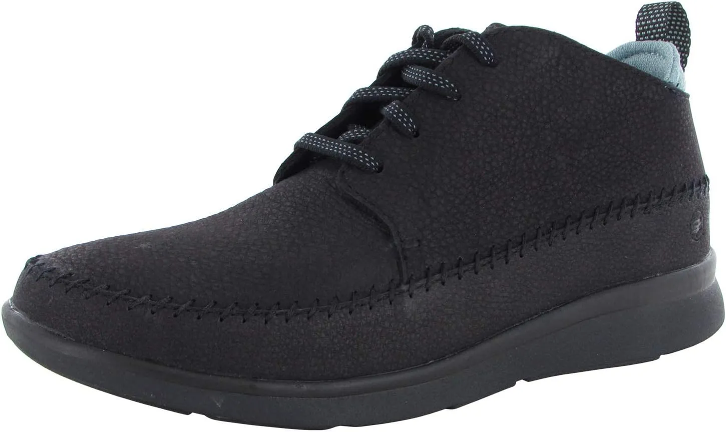 Superfeet Womens Olympia Low Cut Desert Boots, Black, US 6