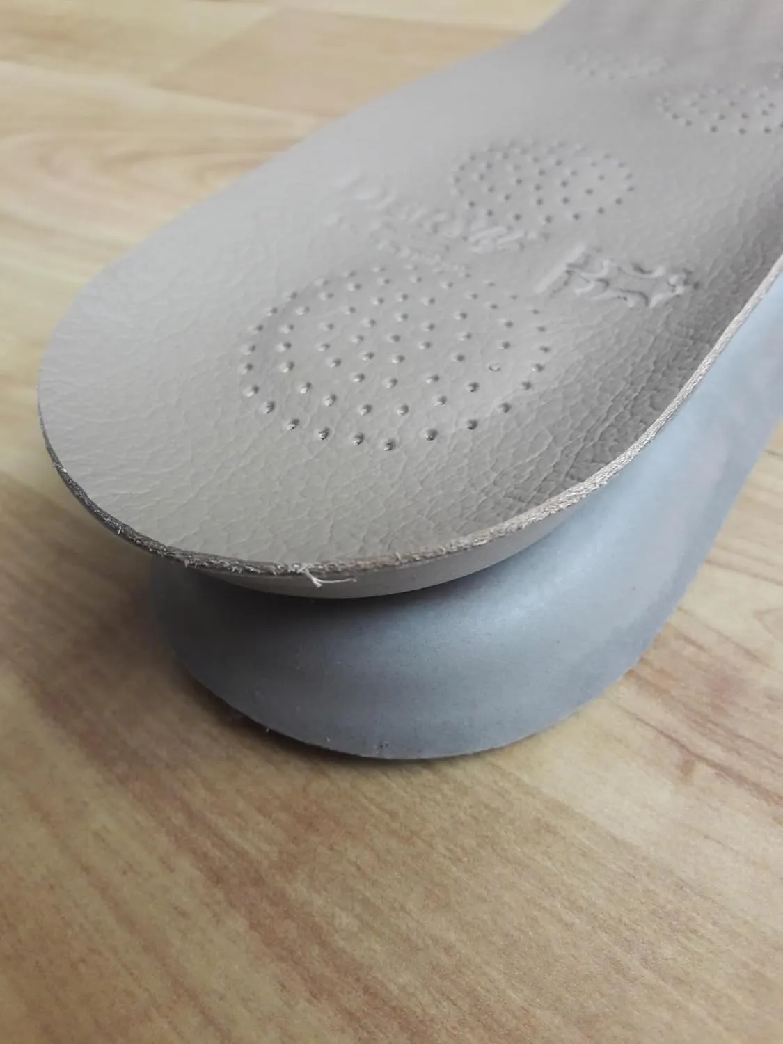 Tabi Orthopedic Leather Insoles, 5 massage point for Split-Toe Shoes, Traditional Japanese Shoes, Jika Tabi Boots, Tabi Pumps and all type of Tabis, Handmade Japanese Gift (43-44EU)