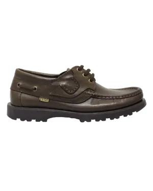 TEGO Dark Brown Leather Shoe
