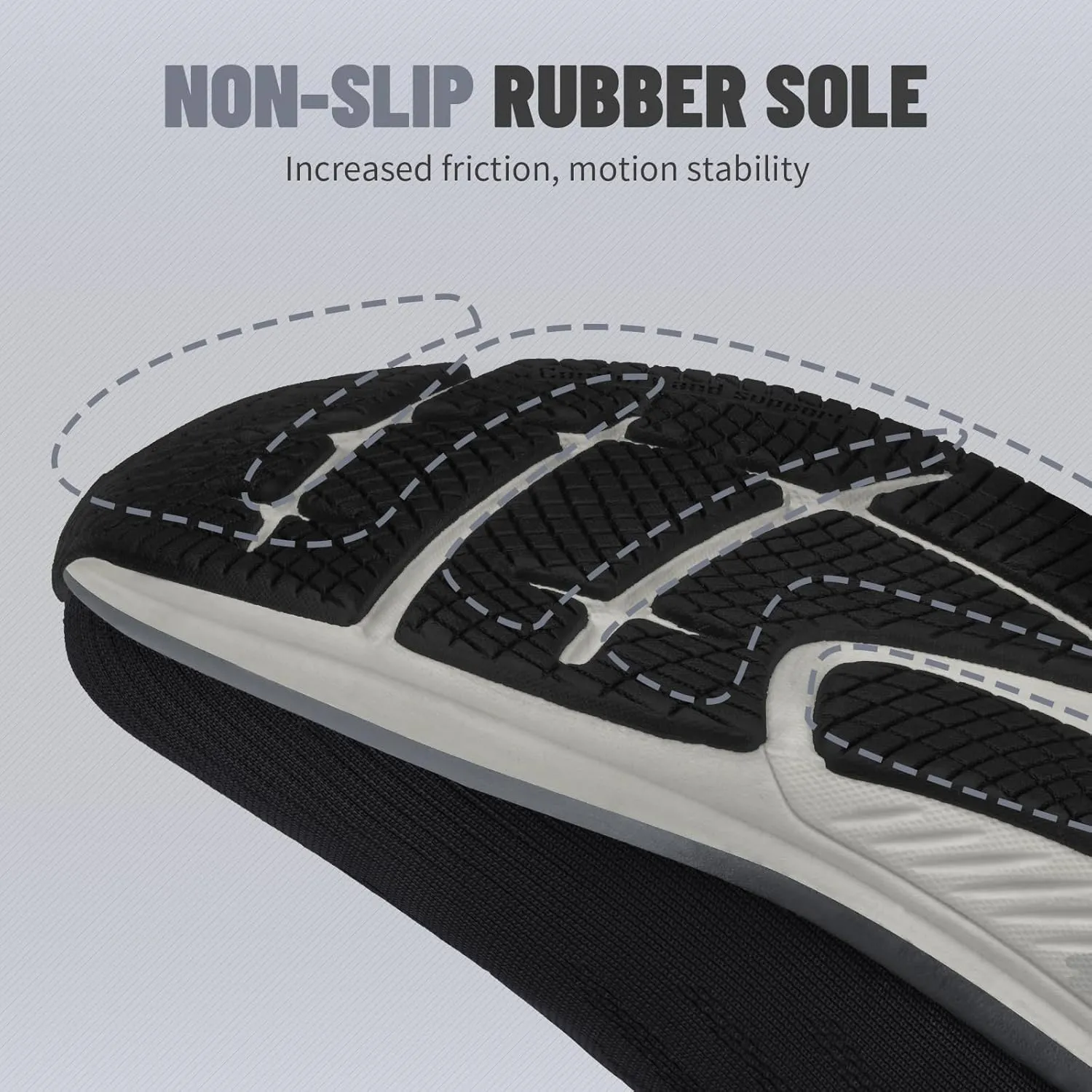 Walking Shoes for Men for Plantar Fasciitis, Arch Support Shoes Men with Wide Toe Box, Non-Slip Men Orthopedic Sneakers for Heel Pain Relief