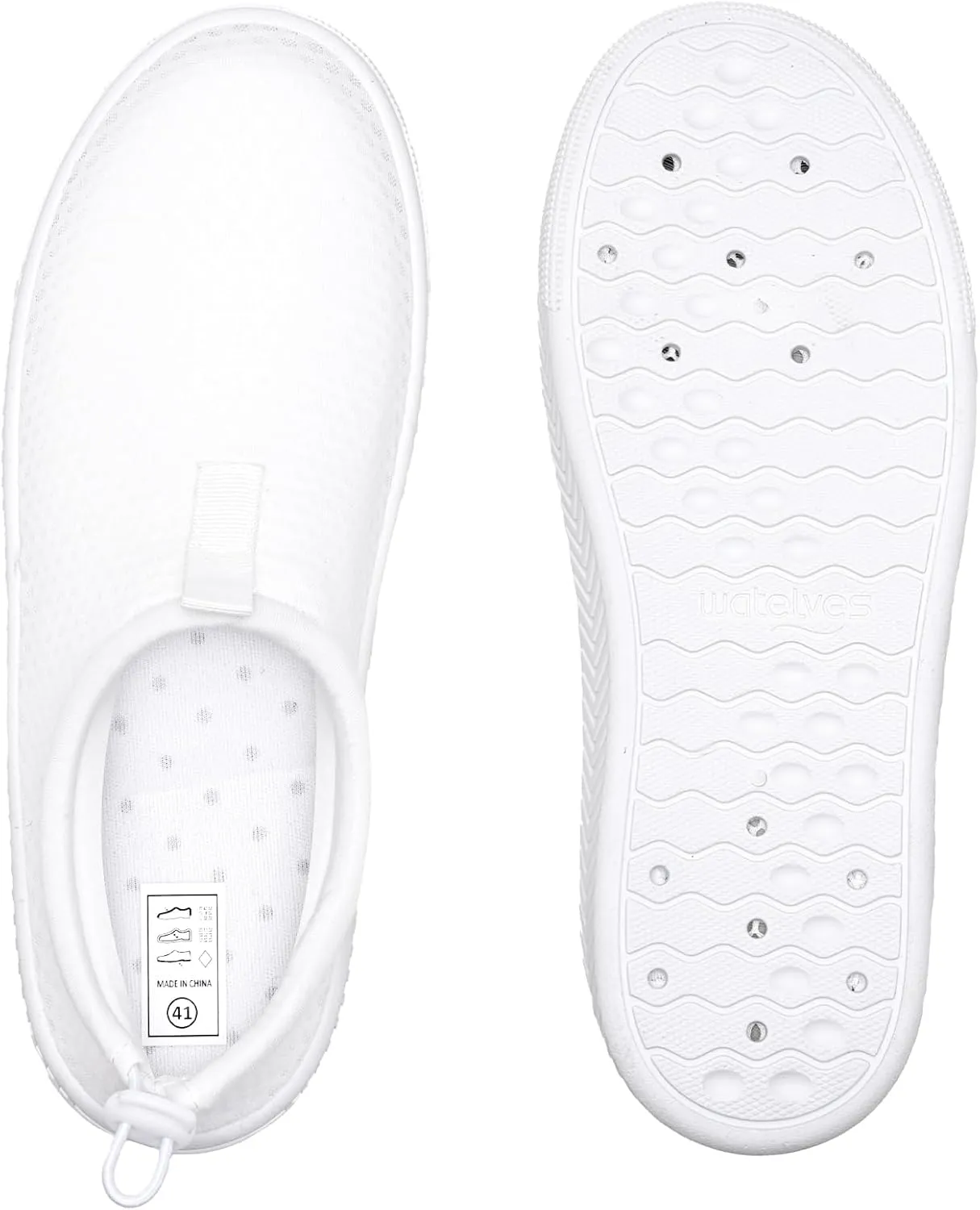 WateLves Water Shoes for Men and Women - Quick-Dry Multi-Purpose Casual Water Sneakers Slip-On with Drainage Holes - Lightweight, Non-Slip Aqua Shoes for Outdoor Water Sports