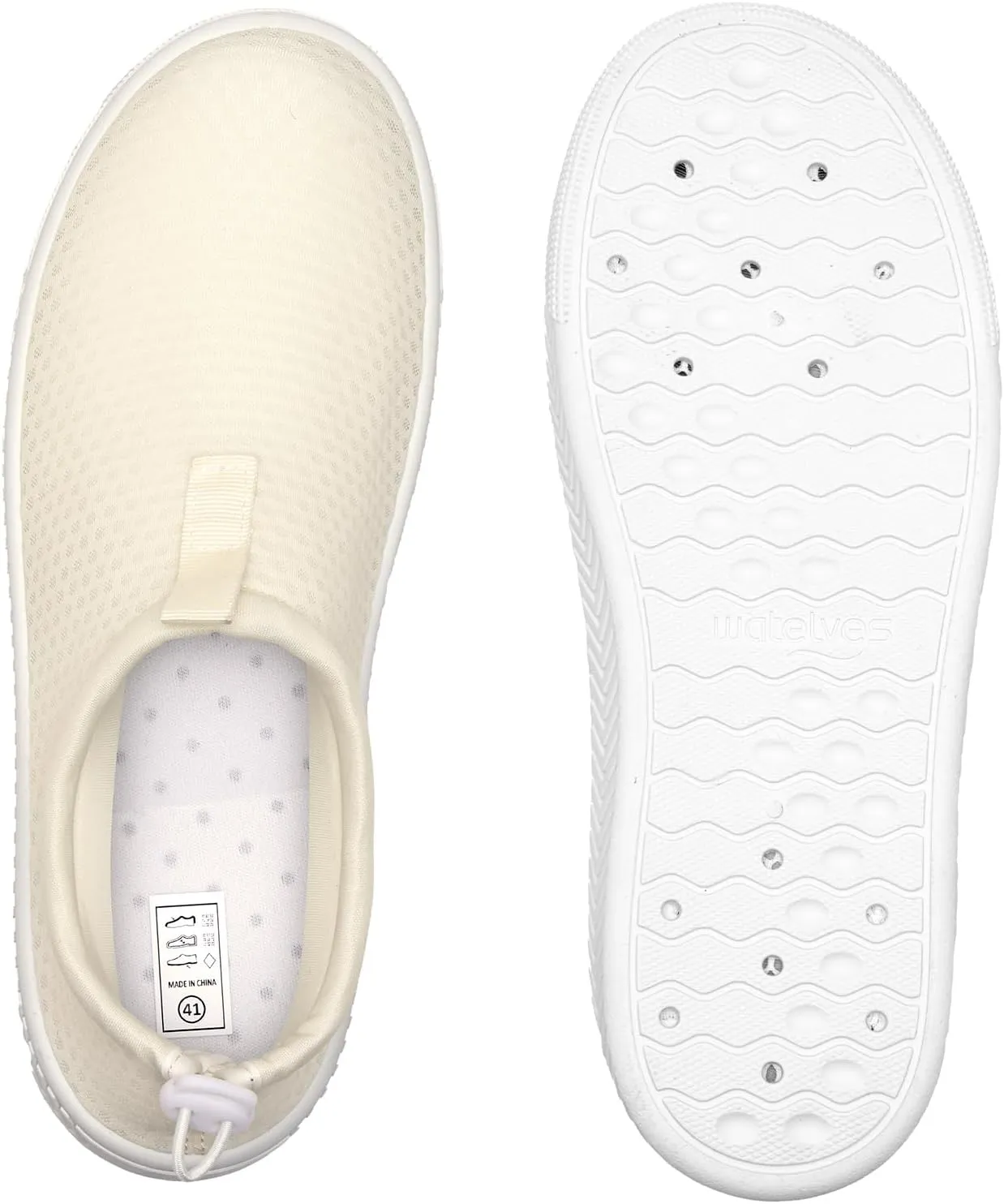 WateLves Water Shoes for Men and Women - Quick-Dry Multi-Purpose Casual Water Sneakers Slip-On with Drainage Holes - Lightweight, Non-Slip Aqua Shoes for Outdoor Water Sports