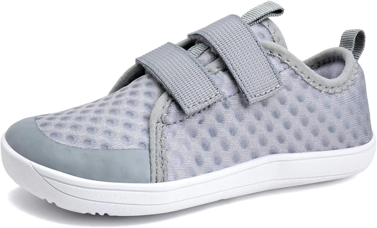 WateLves Wide Toddler Water Shoes Kids Barefoot Beach Swim Aqua Shoes Boys Girls Breathable Mesh Walking Hook and Loop Sneakers