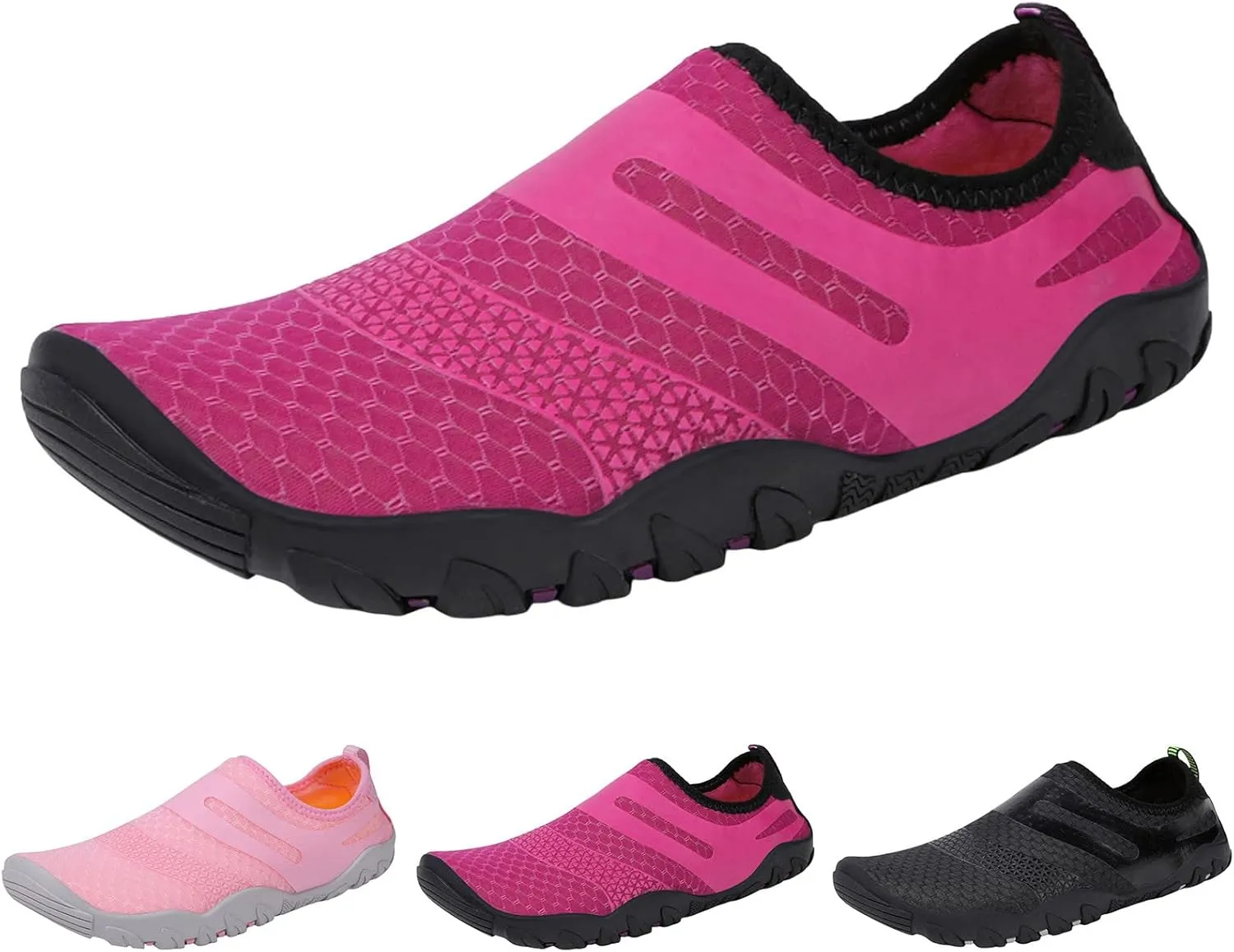 Water Shoes for Women with Arch Support Slip on for Men Women Water Hiking Shoes Water Shoes for Women Wide Beach Shoes with Drainage for Water Sports Travel Walk