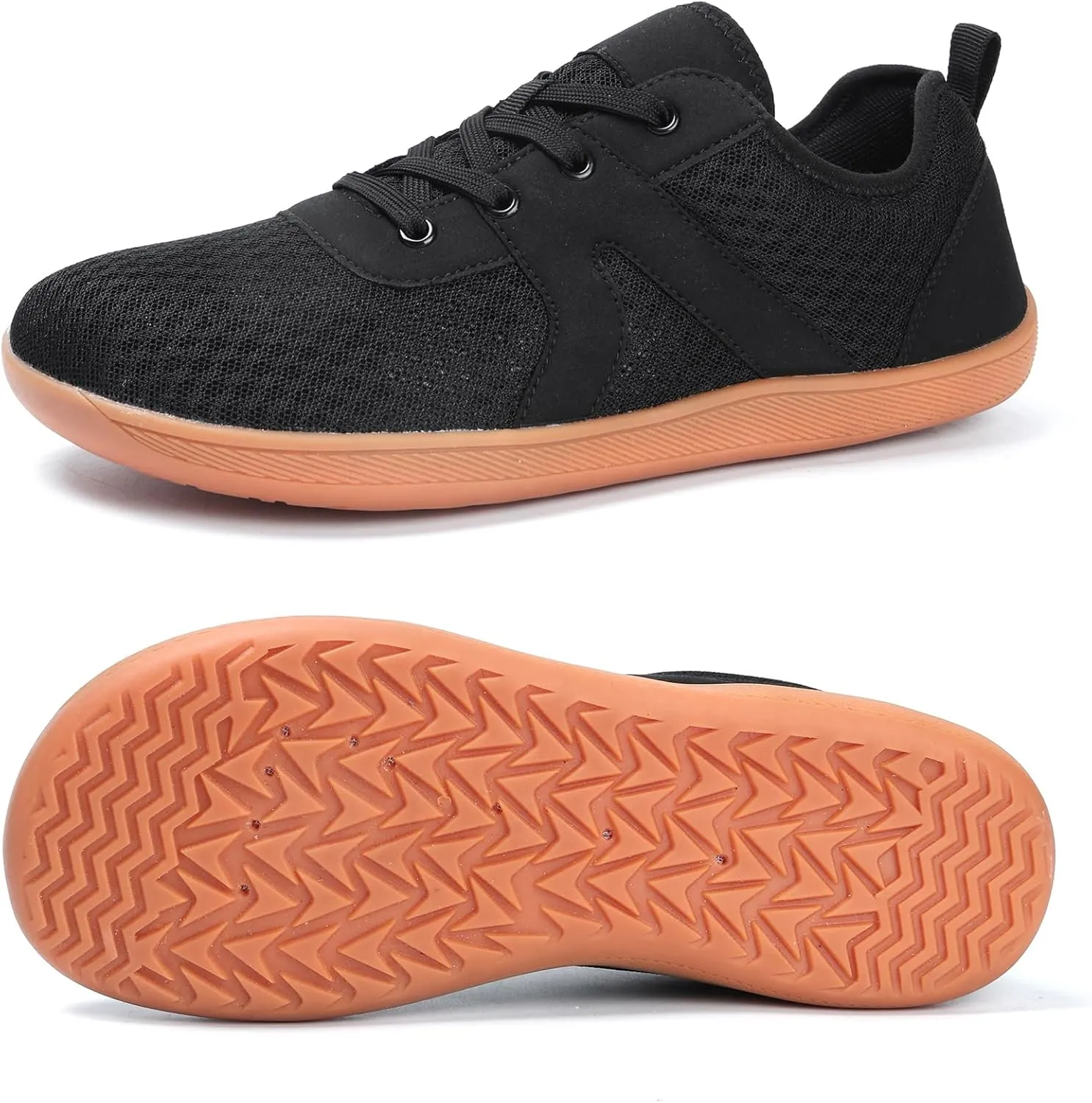 Water Shoes Men Wide Toe Zero Drop Extra Wide Width Sneakers Adult Minimalist Barefoot Shoes Men for Running Walking Fishing Hiking Water