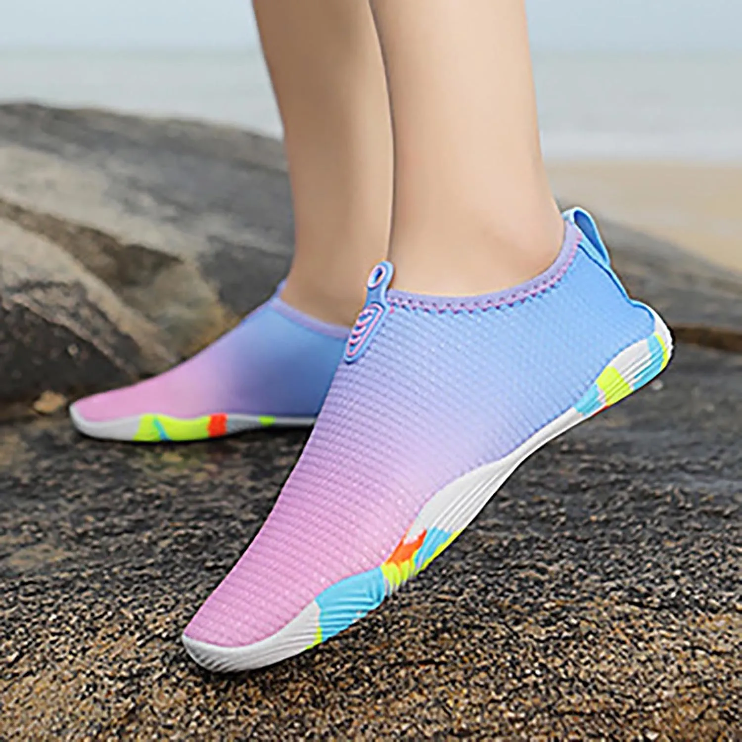 Water Shoes Men Wide Width Barefoot Aqua Socks Quick Dry Women Hiking Water Shoes Mens Water Shoes Wide Aqua Sports Outdoor Shoes for Pool Beach Surf Water Park Yoga