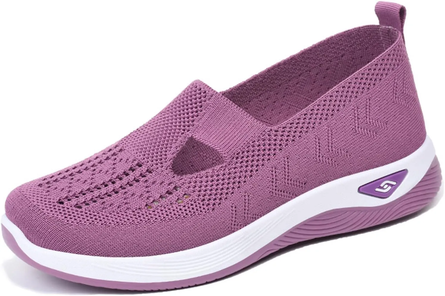 Women's Athletic Hiking Barefoot Shoes Woven Orthopedic Breathable Soft Shoes Hands Free Slip in Sneakers for Walking Trave