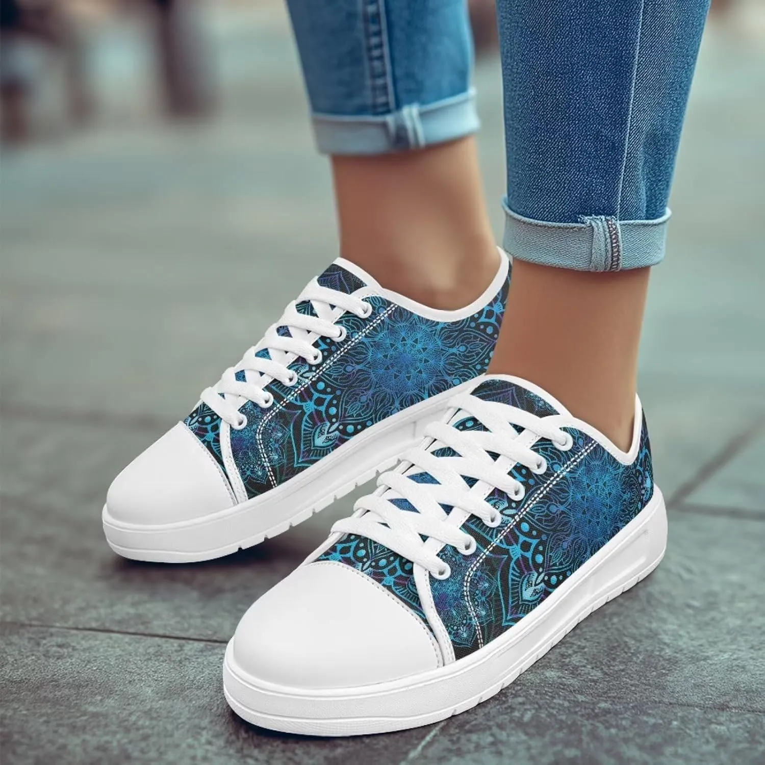 Women's Casual Fashion Canvas Sneakers Hand Free Low-Top Sneakers Lightweight Slip-On Loafers Walking Driving Shoes