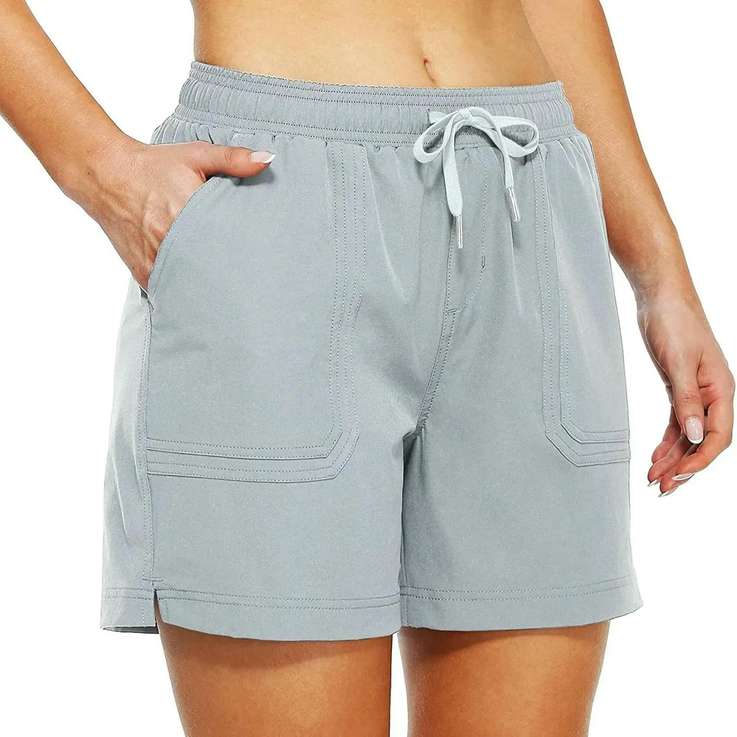 Womens Casual Women Summer Gym Yoga Outdoor Hiking Cycling Shorts Large Size Quick Dry Cargo Shorts