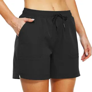 Womens Casual Women Summer Gym Yoga Outdoor Hiking Cycling Shorts Large Size Quick Dry Cargo Shorts