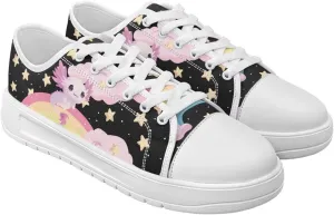 Womens Loafers Shoes Casual Slip-On Canvas Shoes Breathable Sneakers for Women Low Top Sneakers 5.5-13.5