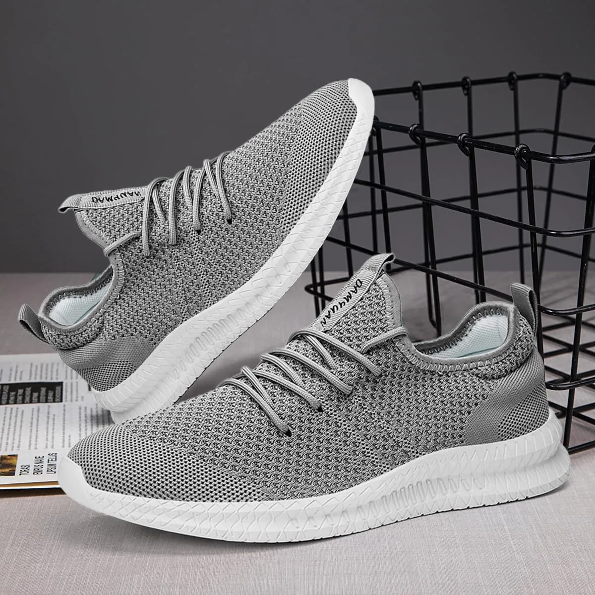 Womens Walking Running Shoes Sneakers Slip On Sport Tennis Athletic Gym Shoes Casual Lightweight Breathable Non Slip Workout Fashion Workout Trainers Shoe