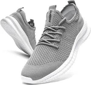 Womens Walking Running Shoes Sneakers Slip On Sport Tennis Athletic Gym Shoes Casual Lightweight Breathable Non Slip Workout Fashion Workout Trainers Shoe