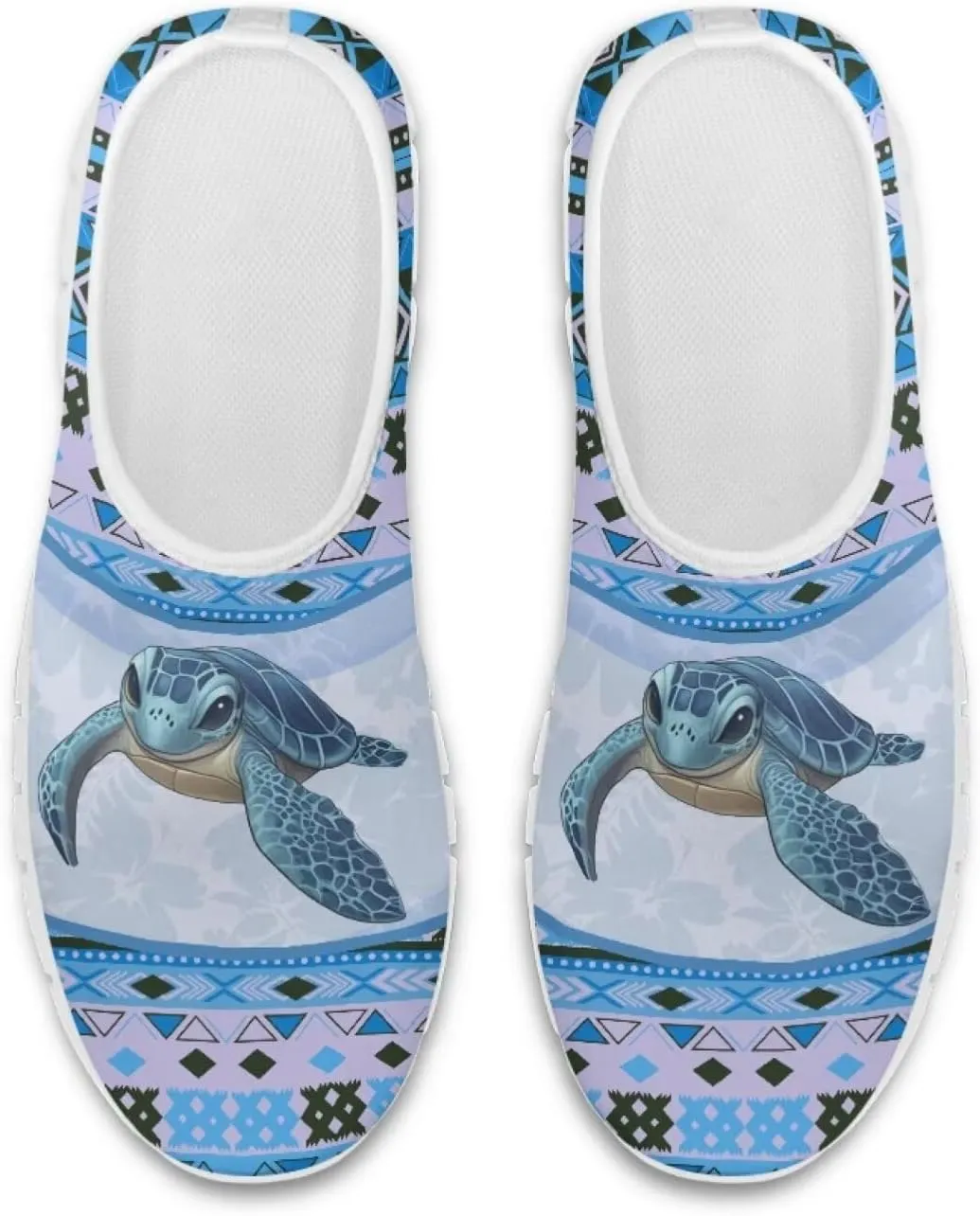 Womens Walking Shoes Tribal Animals Print Men Breathe Mesh Running Shoes Sock Sneakers Slip On Fashion Non Slip Tennis Sneakers