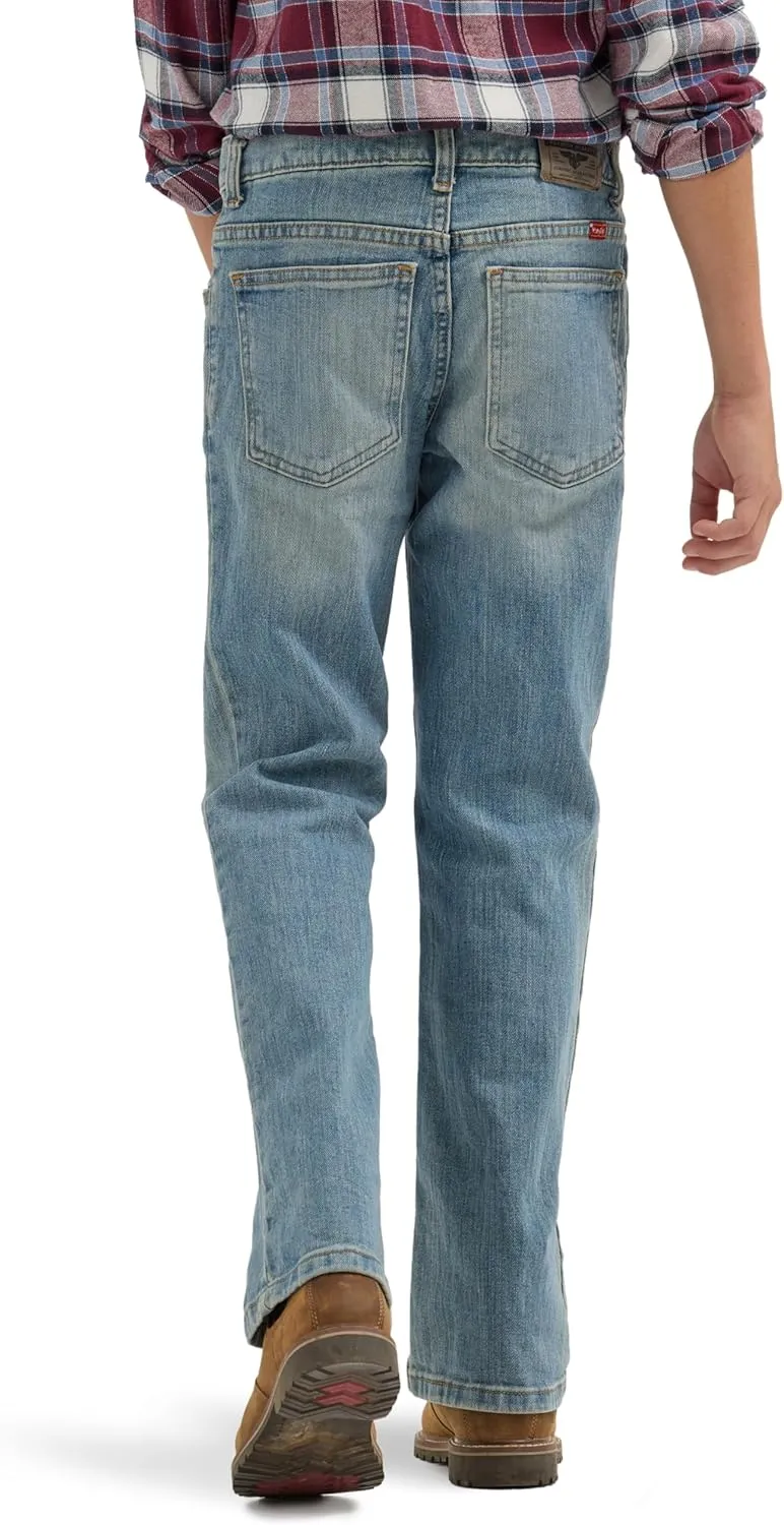 Wrangler Boys' Boot Cut Jean (Waldon)