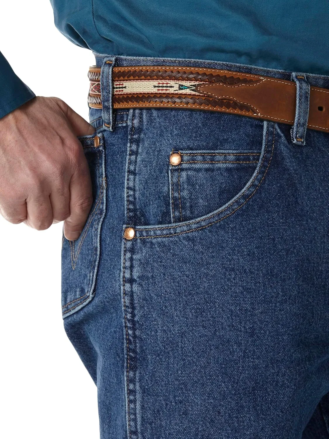 Wrangler Men's Cowboy Cut Relaxed Fit Jeans