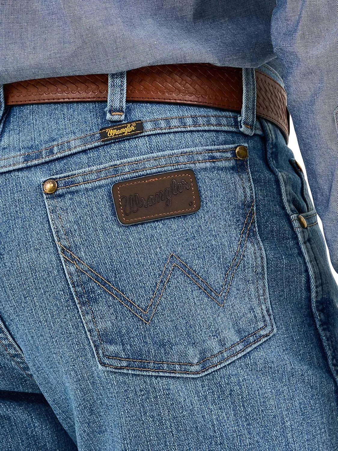 Wrangler Men's Premium Performance Advanced Comfort Cowboy Cut Regular Fit Jeans