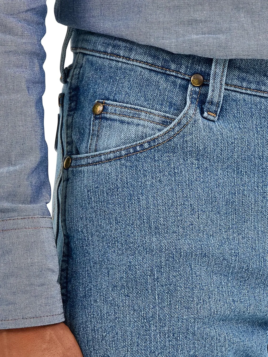Wrangler Men's Premium Performance Advanced Comfort Cowboy Cut Regular Fit Jeans