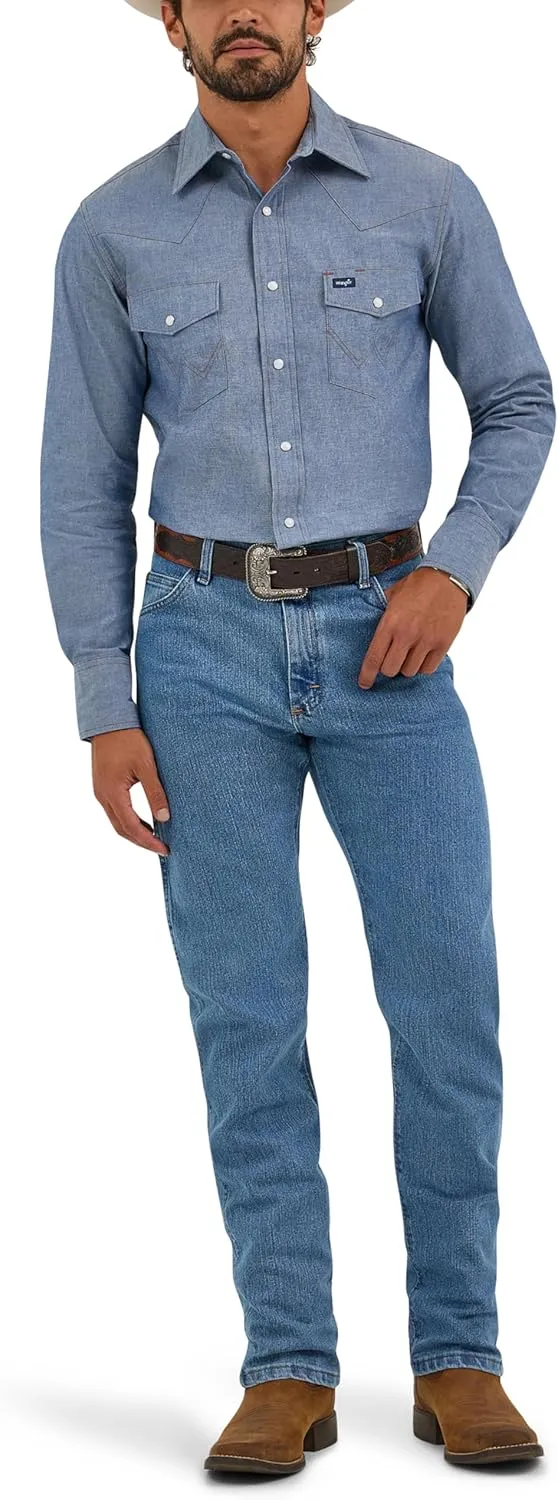 Wrangler Men's Premium Performance Advanced Comfort Cowboy Cut Regular Fit Jeans