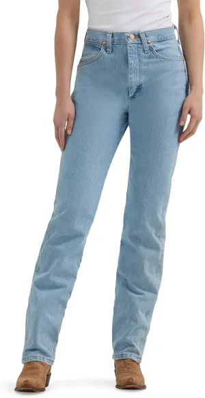 Wrangler womens Cowboy Cut Slim Fit Natural Rise Waist Jeans