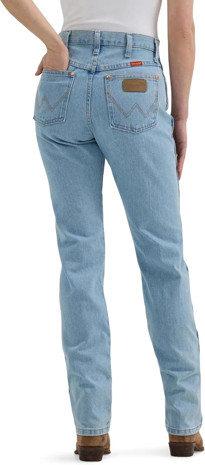Wrangler womens Cowboy Cut Slim Fit Natural Rise Waist Jeans