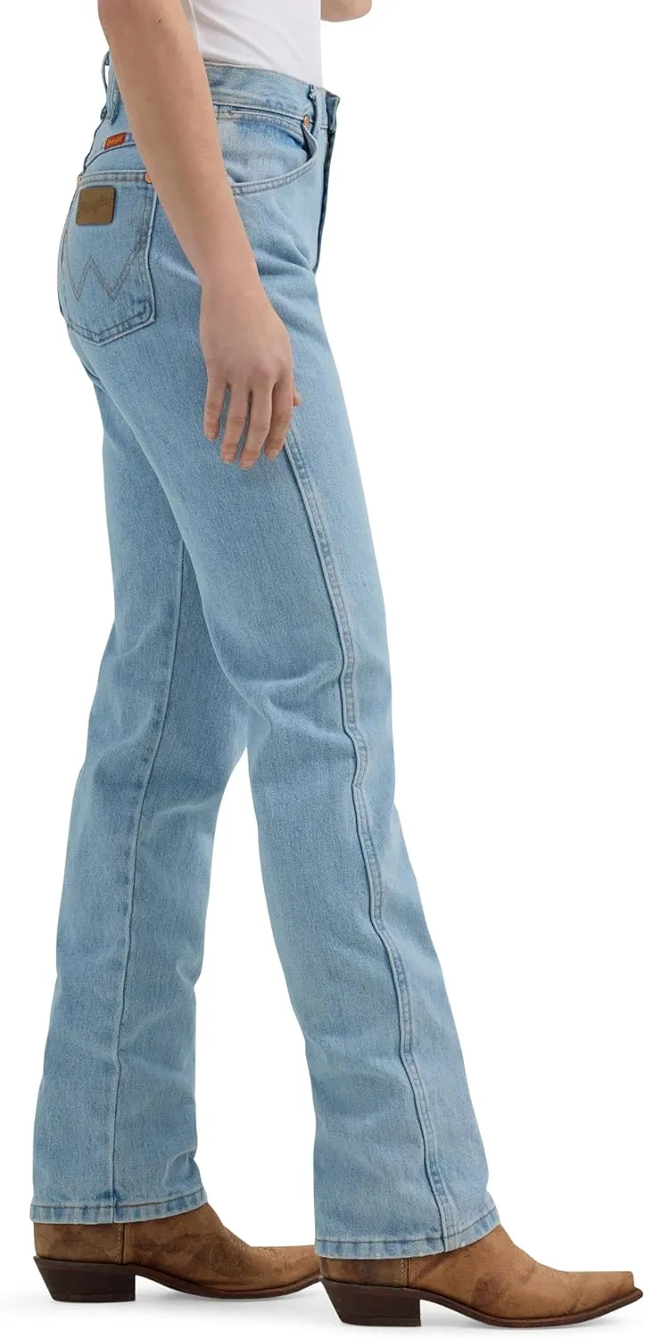 Wrangler womens Cowboy Cut Slim Fit Natural Rise Waist Jeans