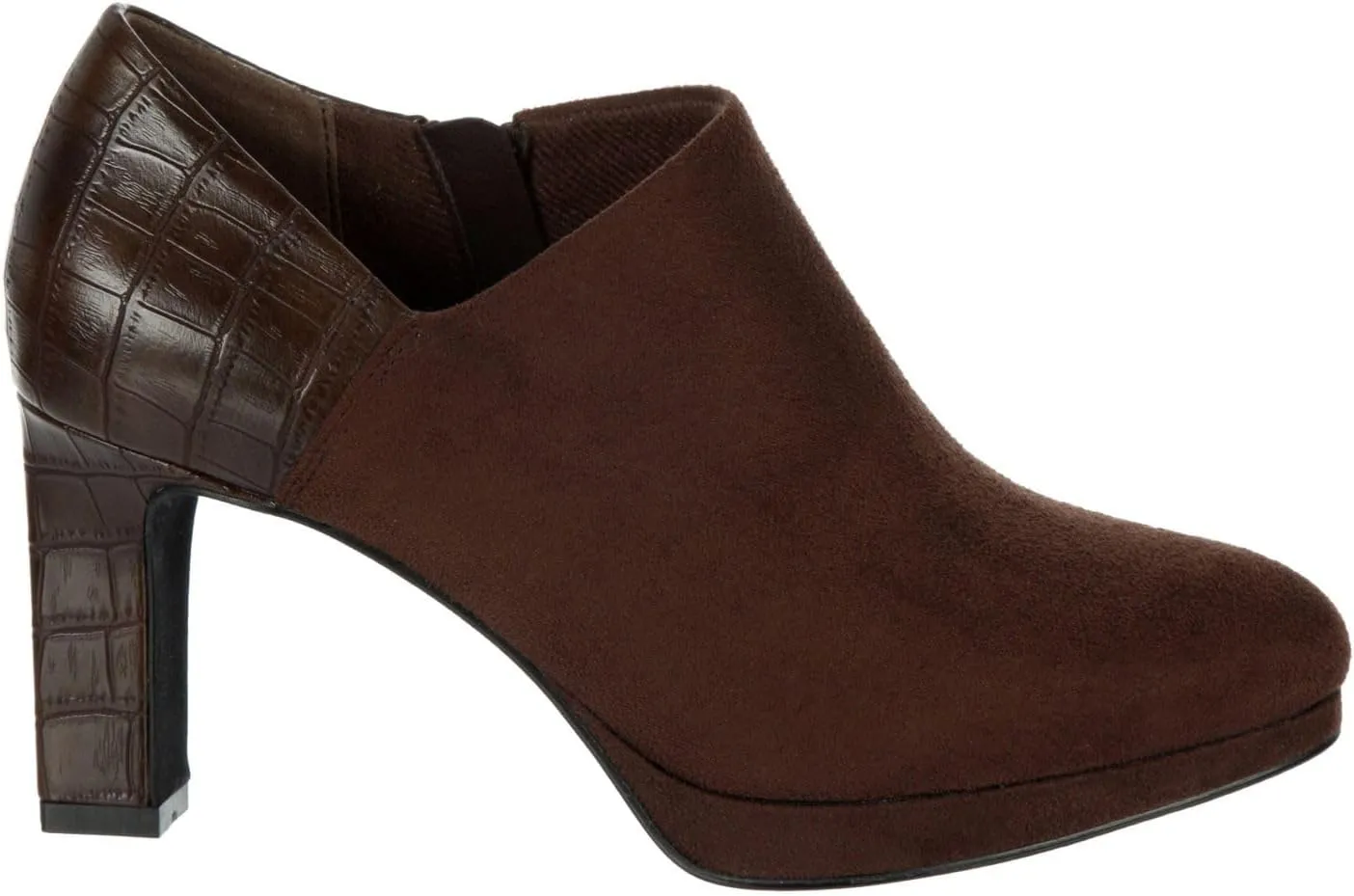 XAPPEAL Ayla - Women's Low Cut Heeled Suede Ankle Boots